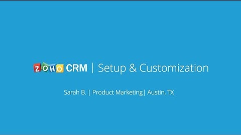Zoho CRM new UI - Webinar