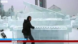 China's ice castles open to public