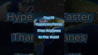 Top 10 Hypercars Faster Than Airplanes | Ibtsam's Garage | #shorts #car #ibtsamsgarage