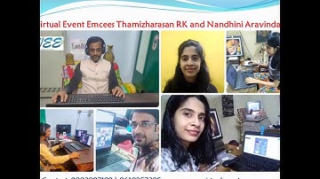 Virtual Entertainers Nandhini Aravindan and Thamizharasan