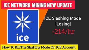 ICE Network Mining New update How To prevent Slashing Mode Ice Crypto mining Ice Network New update