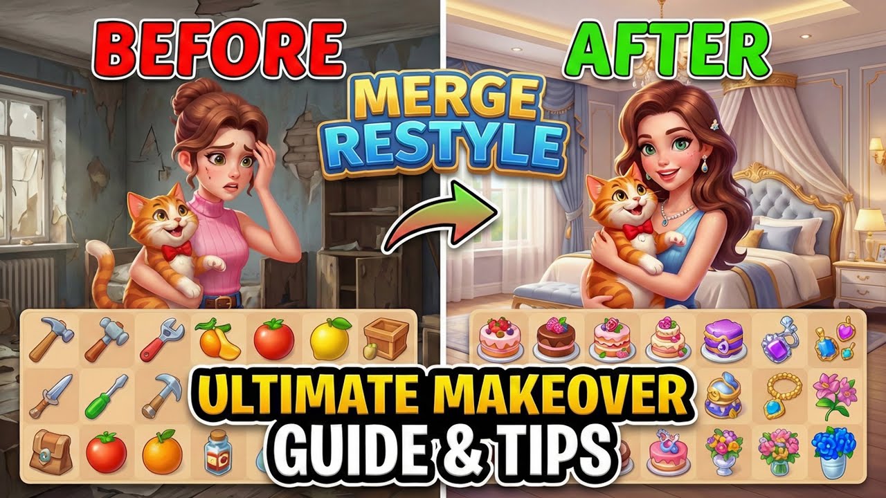Merge Restyle: Levels 12-13 | The Makeover Is Getting So Good 😍✨