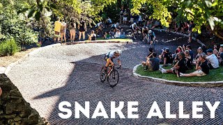 The Coolest Crit in the World? | Snake Alley Pro Men's Crit