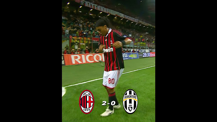 Milan Juventus 2010. 🔥