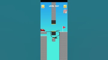 Draw Bridge puzzle level 1537 #game #gameplay #games #gaming #draw #drawing #trending #short #shorts