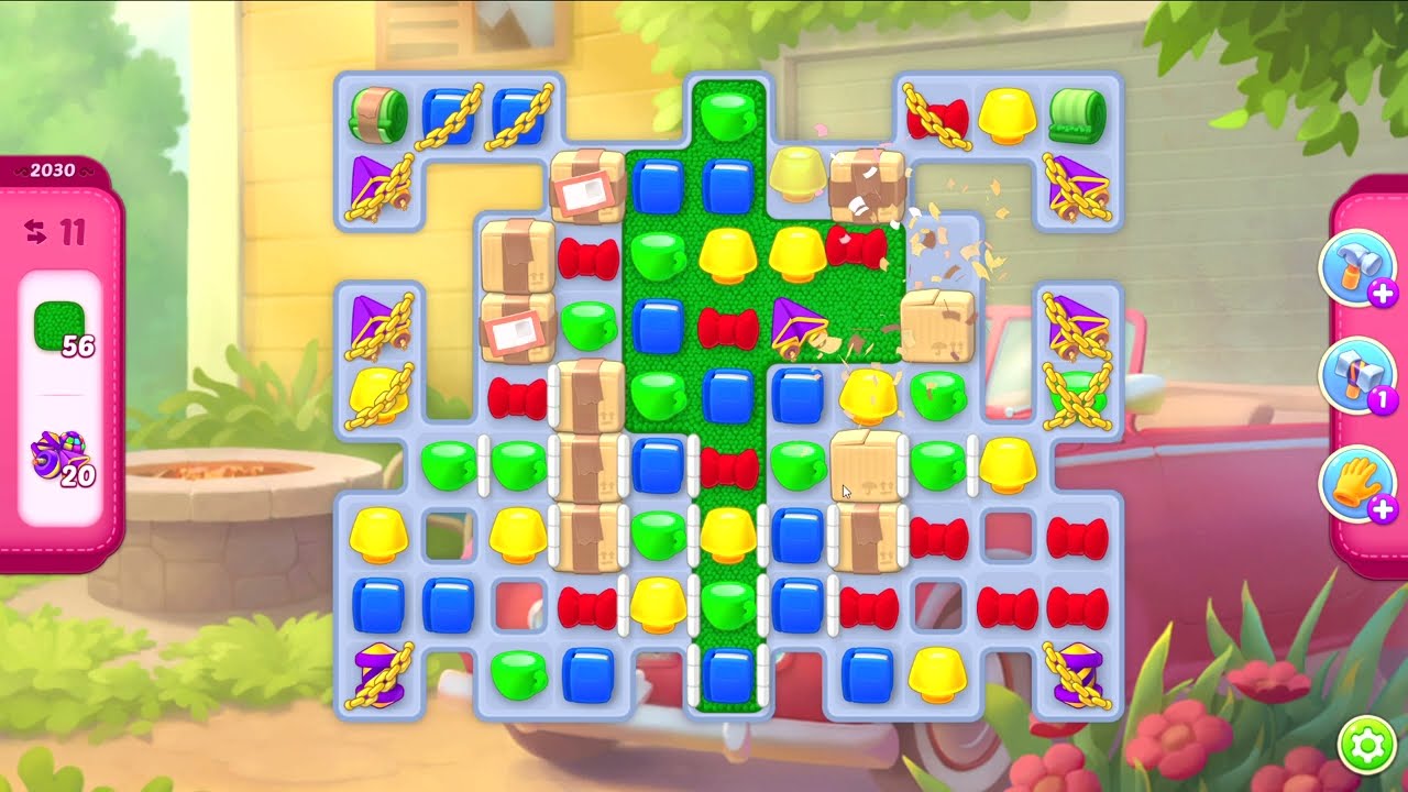 Homescapes PC Gameplay Level 2030 to 2038 No Commentary 