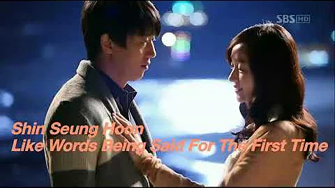 A Thousand Days' Promise OST Shin Seung Hoon - Like Words Being Said For The First Time