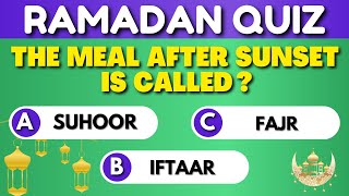 Ramadan Quiz 🌙🕋📿 Islamic Quiz (no music) screenshot 3