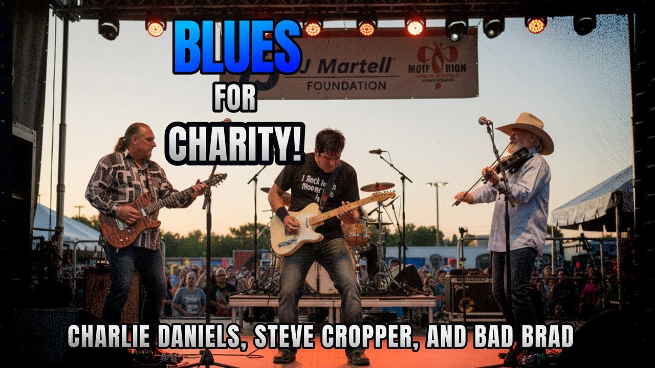 🎥 Машина времени в 2001 году! | Стив Кроппер, Чарли Дэниелс и Bad Brad Blues Jam ради благотворит...