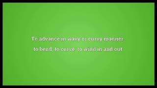 Sinuate Meaning