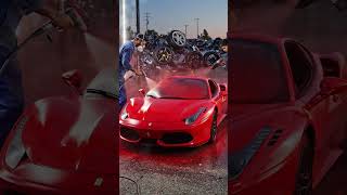 Ferrari Restoration in 15 Seconds! 🔥#Ferrari #CarRestoration #AIVideo #Supercar