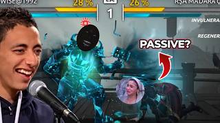 Is he PASSIVE? 🎧 *HEADPHONES MUST* !! Watch till end | SHADOW FIGHT 4 ARENA | MADARA UCHIHA YT screenshot 5