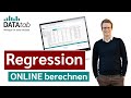 Lineare Regression: ONLINE berechnen mit DATAtab