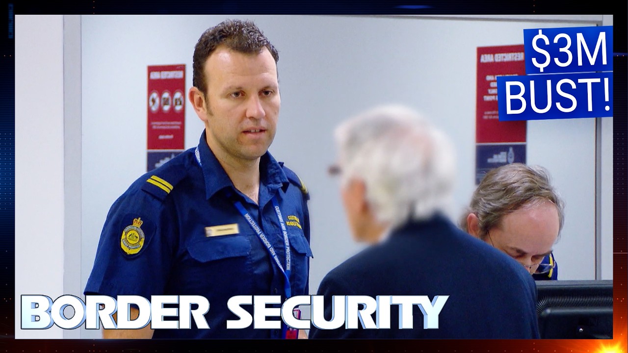Is This Unsuspecting Elderly Passenger A Dr*g Mule? | S9 E16 FULL EP | Border Security Australia