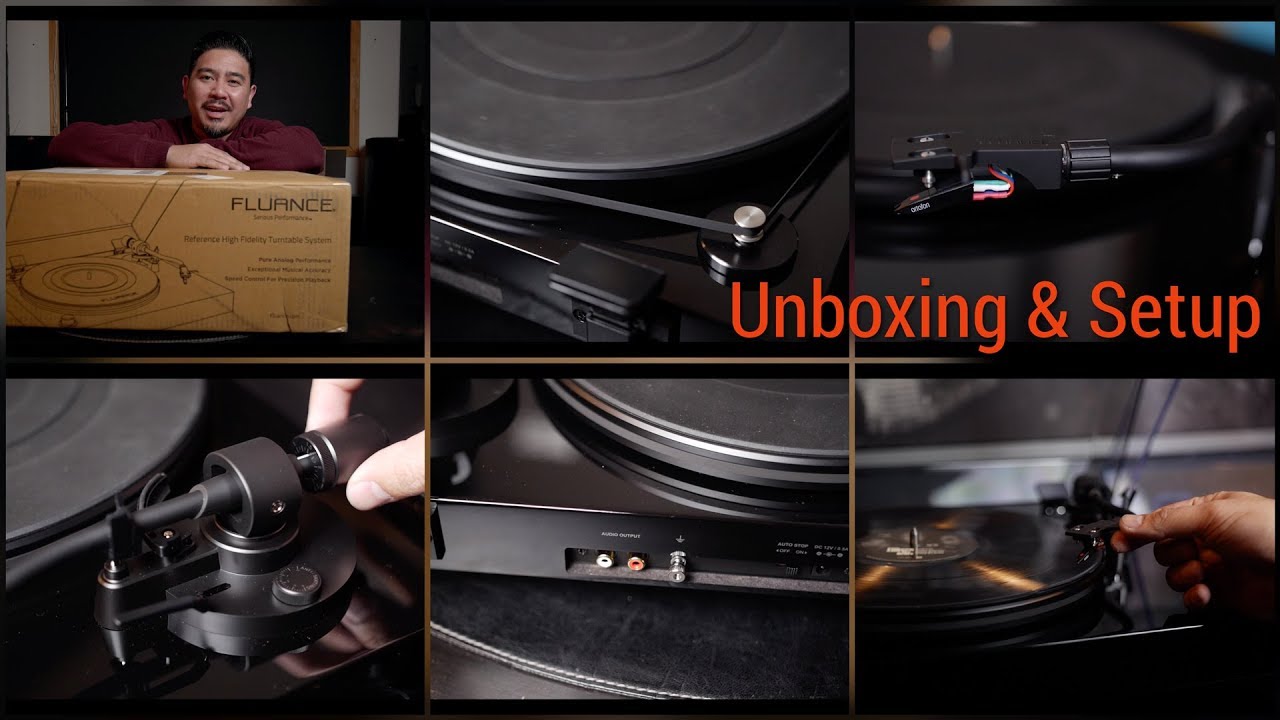 Fluance RT82 Turntable Unboxing & Setup YouTube