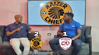 Kaizer Chief 2 - 1 Sekhukhune United Is Too Early, But Is Good For Confidence Michael Nkambule