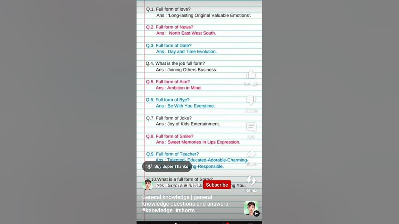 all-name-full-form-youtube
