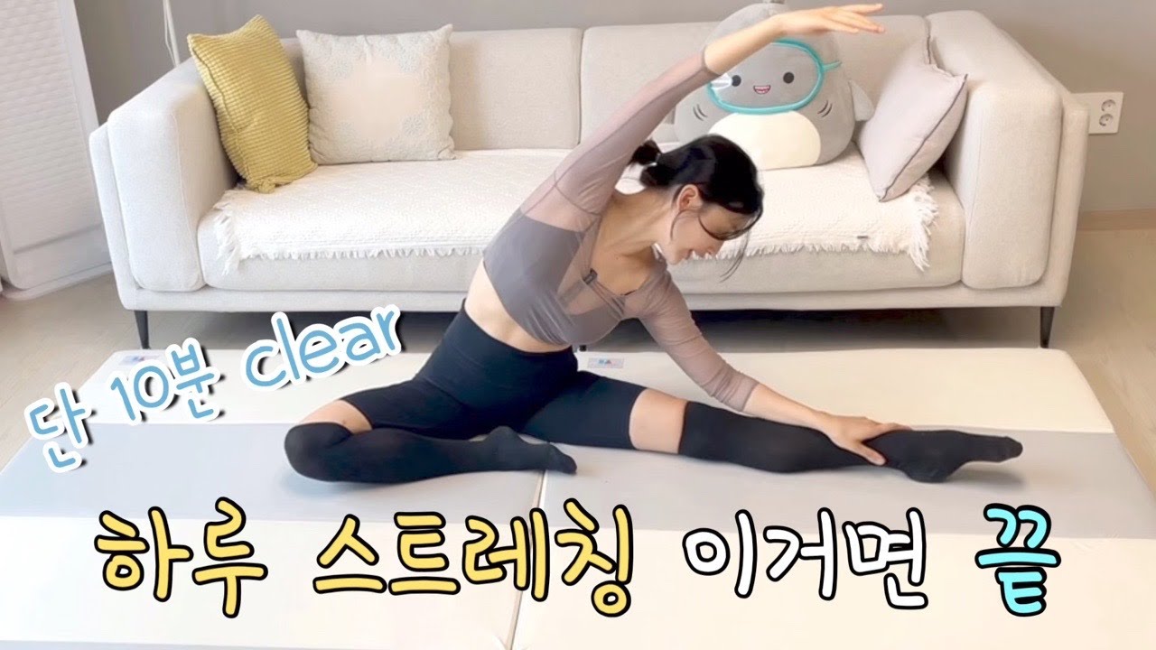 [홈발레] 하루 스트레칭 이거면 됩니다 (발레 스트레칭 . 전신 스트레칭. 간단한 스트레칭 . 취미발레 . 성인발레)