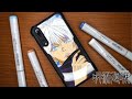 Drawing Satoru Gojo of Jujutsu Kaisen / Phone Case Design