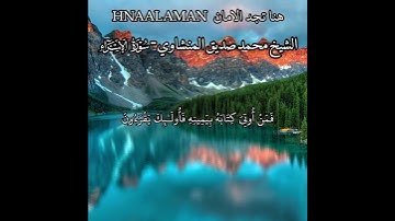 { يَوْمَ نَدْعُو كُلَّ أُنَاسٍ بِإِمَامِهِمْ } الشيخ محمد صديق المنشاوي  حالات واتساب تلاوه خاشعه