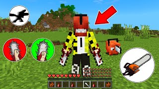 :        ?  CHAINSAW MAN MINECRAFT BEDROCK SCP