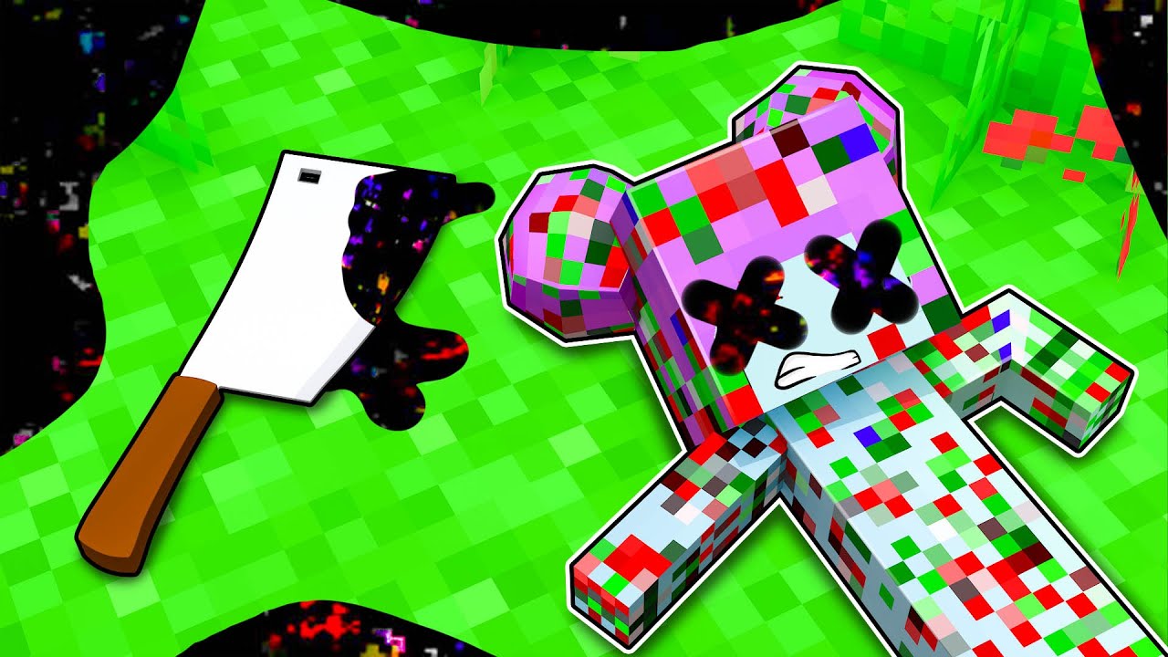 Killed by THE GLITCH In Minecraft