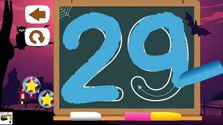 Write Number Tracing 123 Halloween Edition for Kids - Toddler Learn to count 1 to 45 screenshot 4