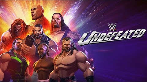 WWE UNDEFEATED Gameplay Walkthrough Part 1 - iOS | ANDROID