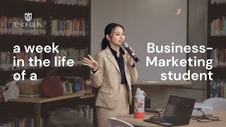 A week in the life of a Business-Marketing Student at Enderun Colleges 📚 | Angel Secillano