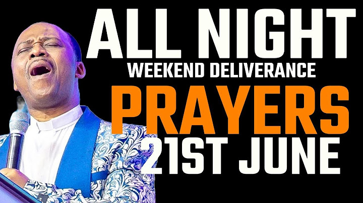 MFM MINISTRIES MIDNIGHT FIRE PRAYERS FOR JUNE 21, 2025 || DR. D.K. OLUKOYA