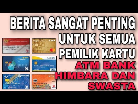 Video: Siapa Pemegang Kartu Bank?