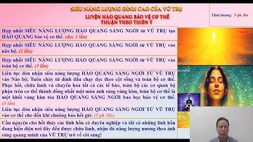 HỖ TRỢ CHỮA LÀNH TỪ 6H20 NGÀY 11/12/2025