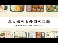 【お弁当作り】父と娘のお弁当の記録/平日5日分