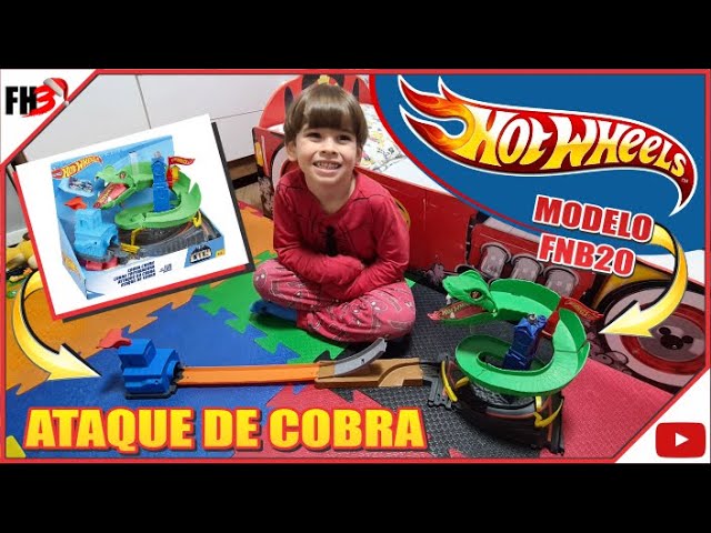 Pista hot wheels city ataque cobra mattel fnb20