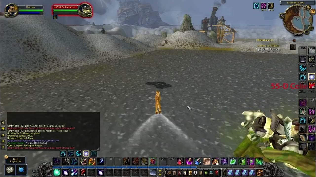 How to do Fueling The Project quest - WoW WOTLK Classic - YouTube