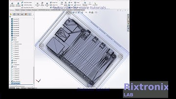 Tutorial designing raspberry pi 4 b casing v1 0   solidworks part 6