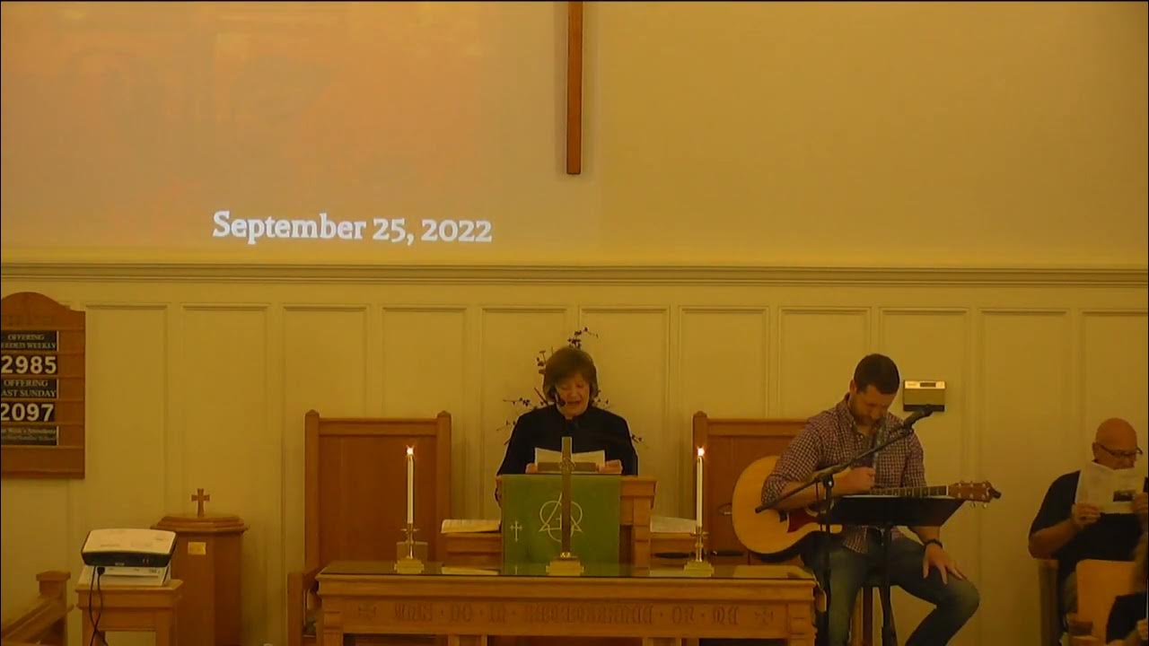 Worship with Warren's Grove UMC September 25, 2022 YouTube