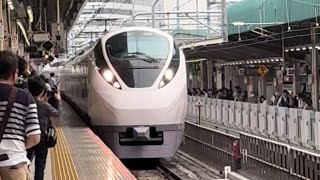 東京駅　特急ひたち　E657系　発車シーン