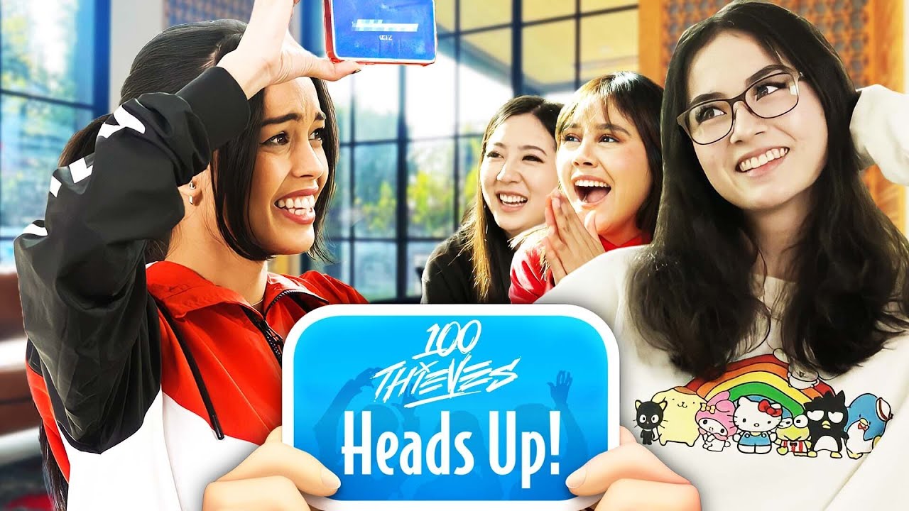 Heads Up Charades ft. Valkyrae, Kyedae & More! 