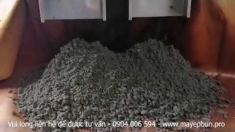 Máy ép bùn trục vít đa đĩa 8m3/h