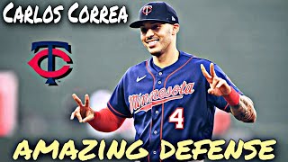 Carlos Correa - Amazing Defense in MLB | 🔥 |