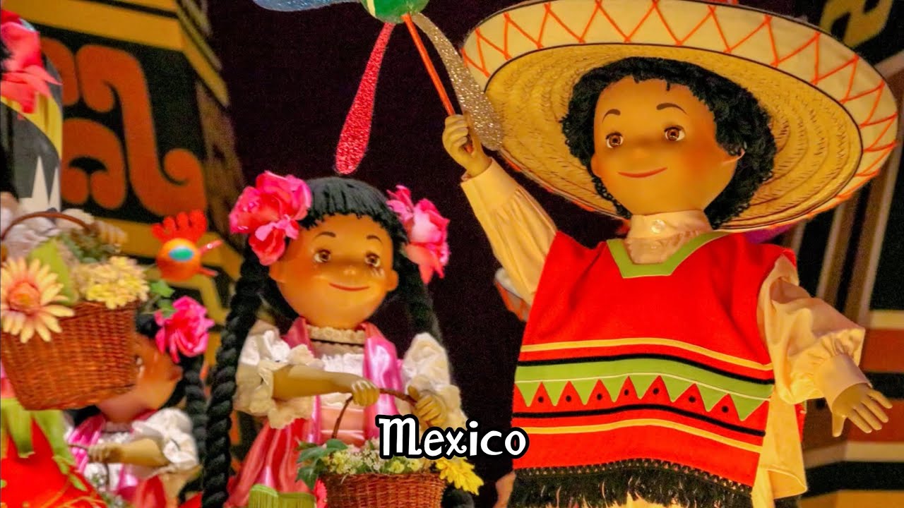 Every country in “it’s a small world” at Tokyo Disneyland