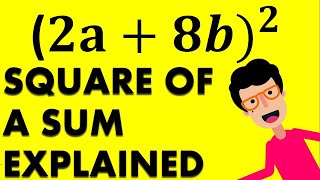Math Square Of A Sum Explained Example Solved