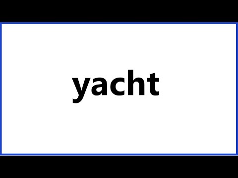 yacht meaning in tamil with example