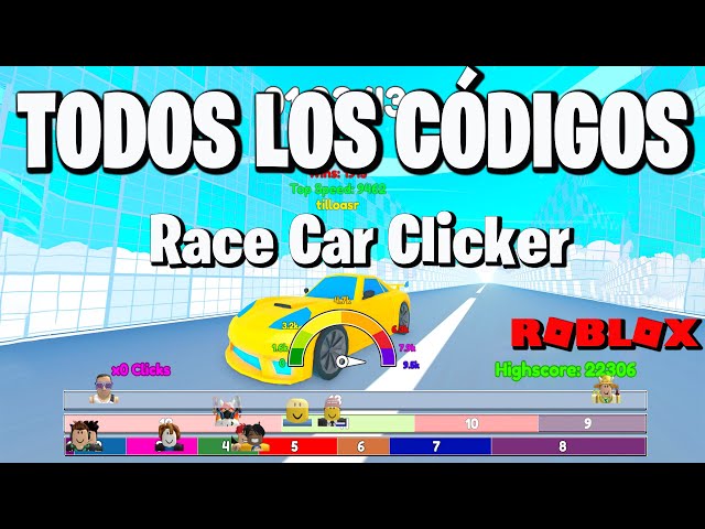 Race Car Clicker Codes – Gamezebo