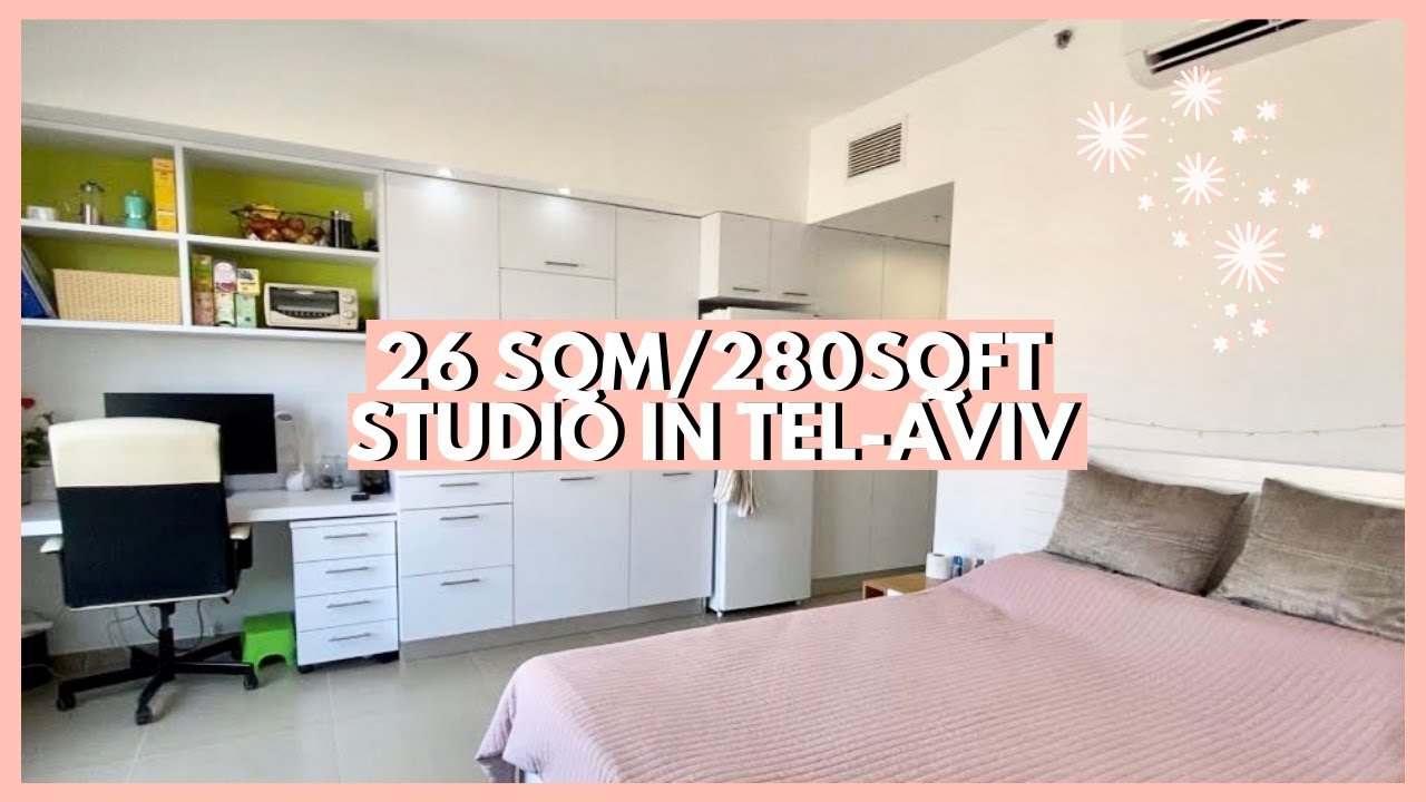 LIVING IN A 280 SQFT APARTMENT IN TEL-AVIV!?