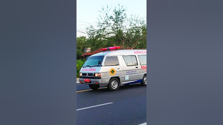 MOBIL AMBULANCE RSUD NGEBUT MELAJU SANGAT CEPAT #shorts #trending #subscribe