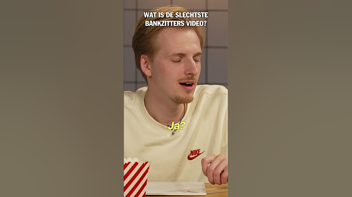 Dit is de ALLER slechtste video van de Bankzitters 😂 #shorts