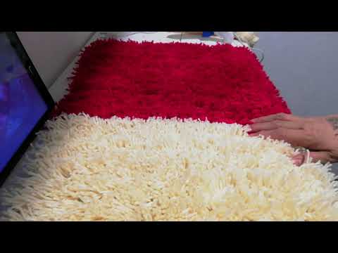 Video: Cómo Hacer Una Alfombra De Hilo