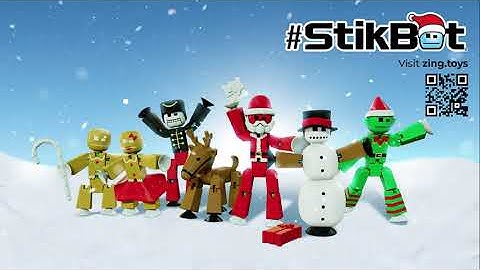 ALL NEW STIKBOT CHRISTMAS PACK